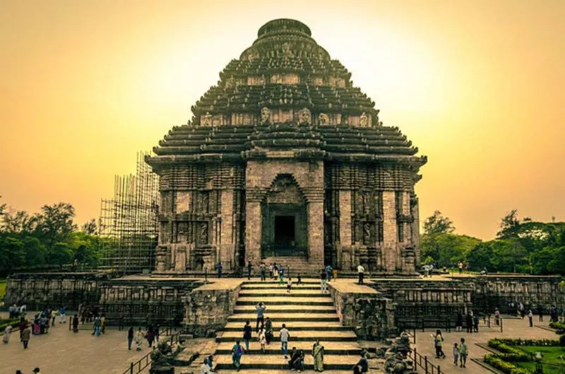 Odisha Seeks Centre Help Over Water Logging At Konark Sun Temple - Sakshi