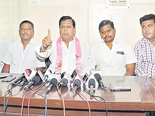 AS Posetti Comments on MLA Ganesh Guptha - Sakshi