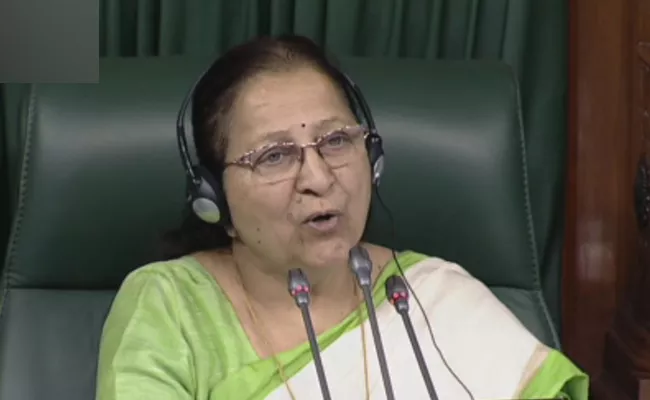 Speaker Sumitra Mahajan Accept No Confidence Motion - Sakshi