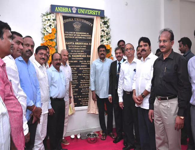 Andhra University To Get Facelift Ganta Srinivasa Rao Visakhapatnam - Sakshi