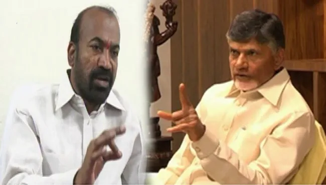 Prabhakar Chowdary Meets Chandrababu Over Rift With JC Diwakar Reddy - Sakshi