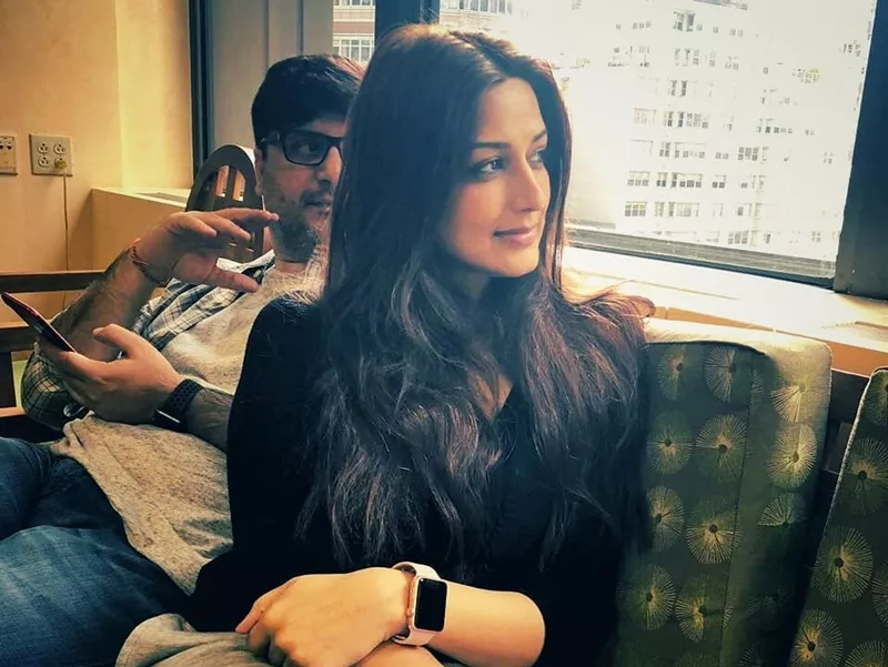 Sonali Bendre Post Reveals How She Told The Bad News To Her Son - Sakshi