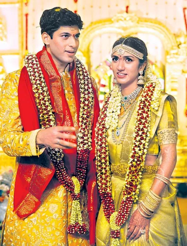 T Subbarami Reddy's Grandson Anirudh Wedding - Sakshi