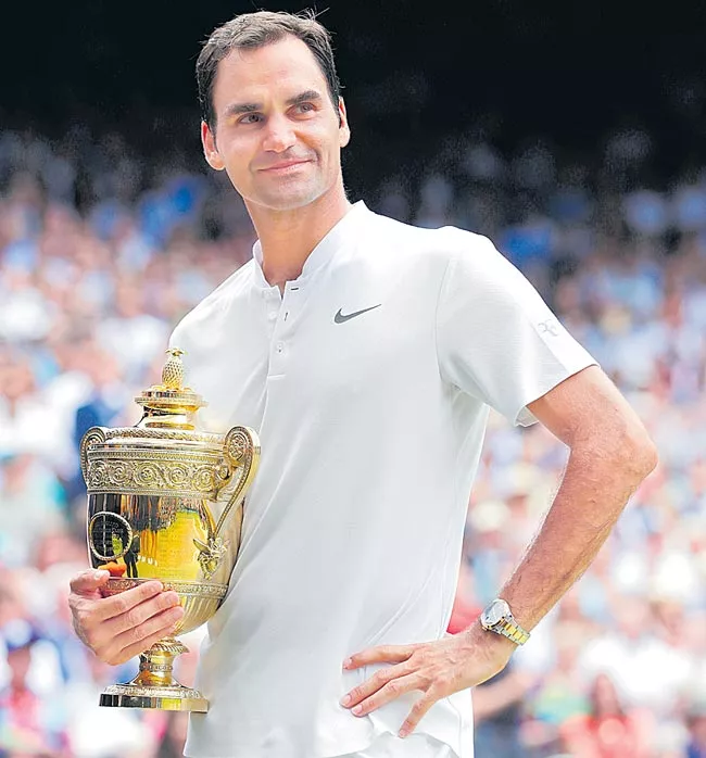 Roger Federer eyes ninth Wimbledon title but wary of Rafael Nadal threat - Sakshi