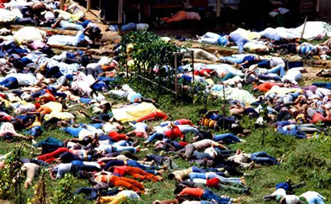 Jonestown Incident recalls Cult mass suicide - Sakshi