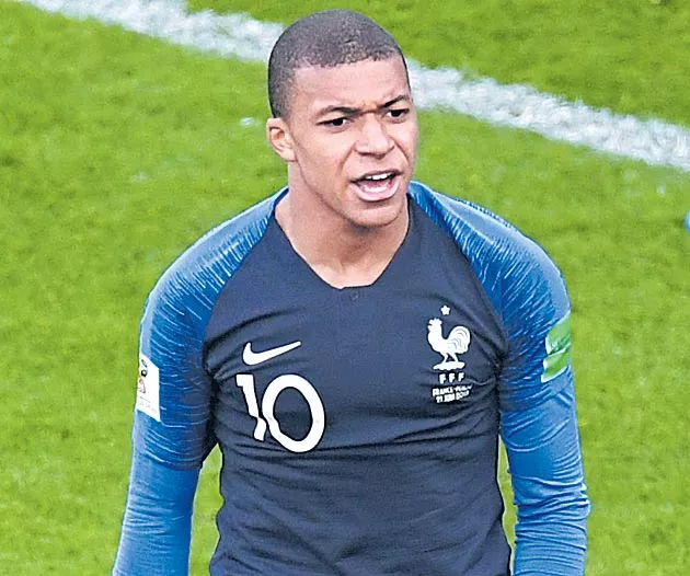 French Forward Mbappe to Give His World Cup Money to Charity - Sakshi