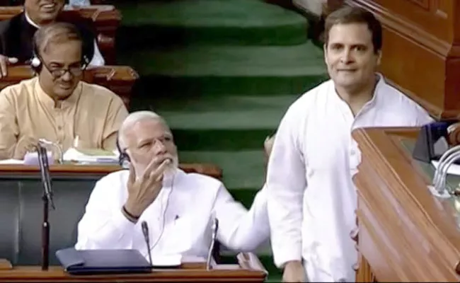 Rahul Gandhi Late Reasponse In Lok Sabha Over Criticism - Sakshi