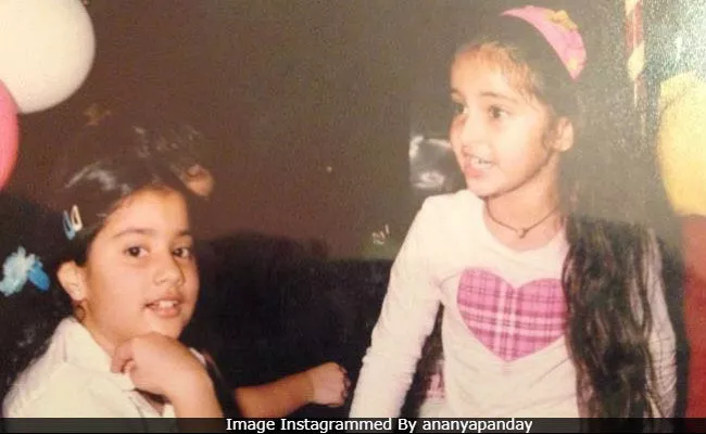 Ananya Panday Wishes Janhvi Kapoor with Cute photo - Sakshi