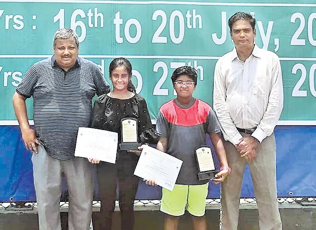 Malishka Pair Won Doubles Title - Sakshi