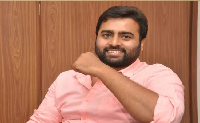 Nara Rohith Played A Handicapped In Veera Bhoga Vasantha Rayalu - Sakshi