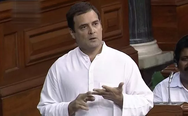 Rahul Gandhi Misquotes Employment Figures - Sakshi