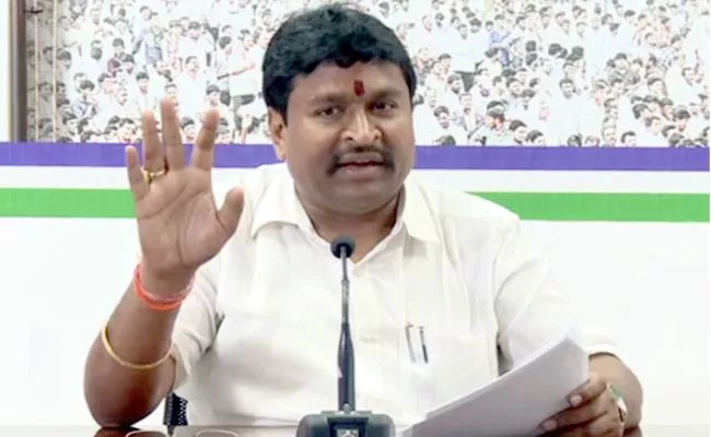 YSRCP Leader Vellampalli Srinivas Slams TDP - Sakshi