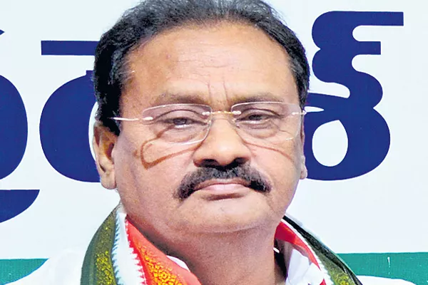 Shabbir ali fired on trs - Sakshi