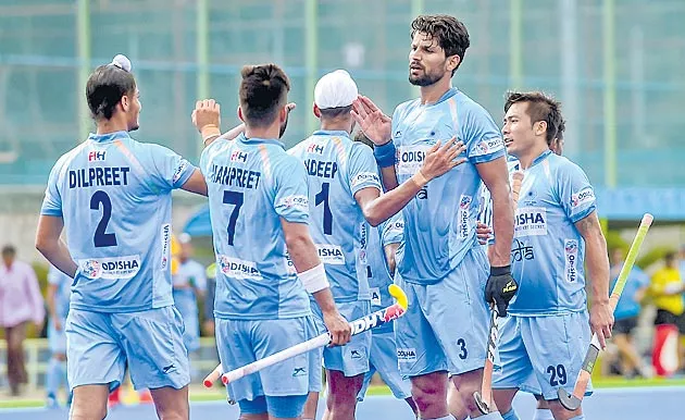 Indian Men's Hockey Team beat New Zealand 4-0 - Sakshi