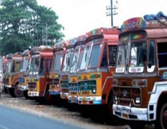 AP  Lorry Strike In Nellore - Sakshi