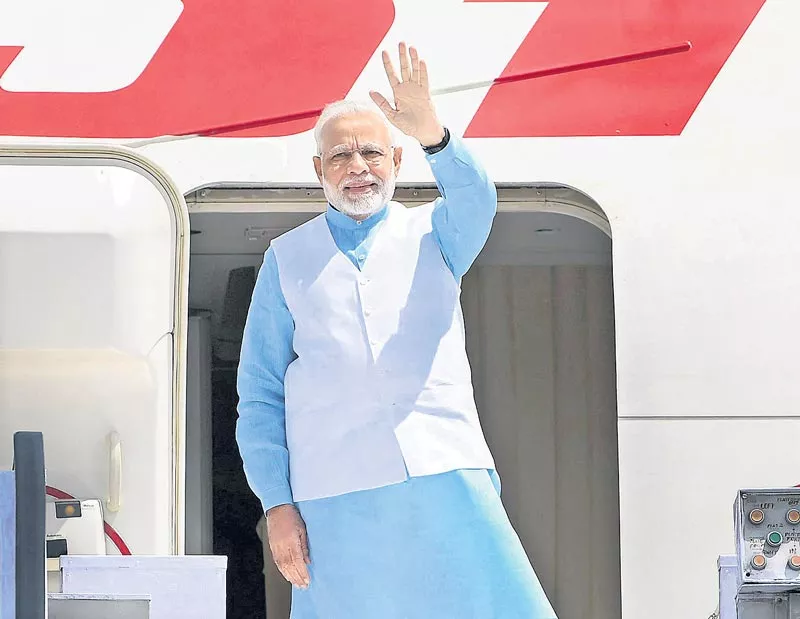 PM Modi Becomes First Indian Prime Minister To Visit Rwanda - Sakshi