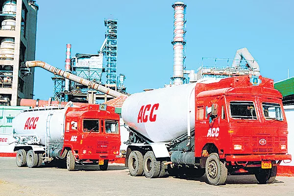 ACC Profit Rs. 329 crores - Sakshi