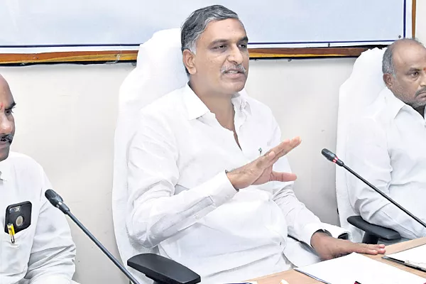 Harish rao about kcr ruling - Sakshi