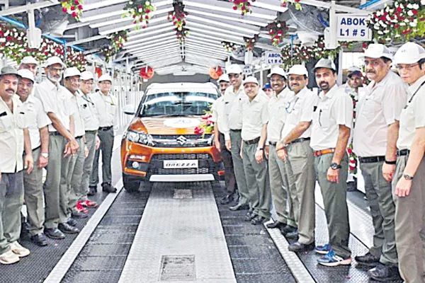 Maruti Suzuki crosses 2 crore production milestone - Sakshi