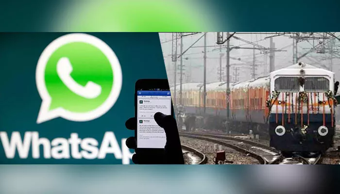 Get Instant Details Of Your Train Status Using WhatsApp - Sakshi