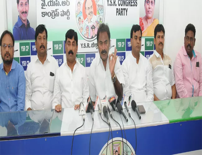 YSRCP  MLAS Comments On Chandrababu Naidu YSR Kadapa - Sakshi