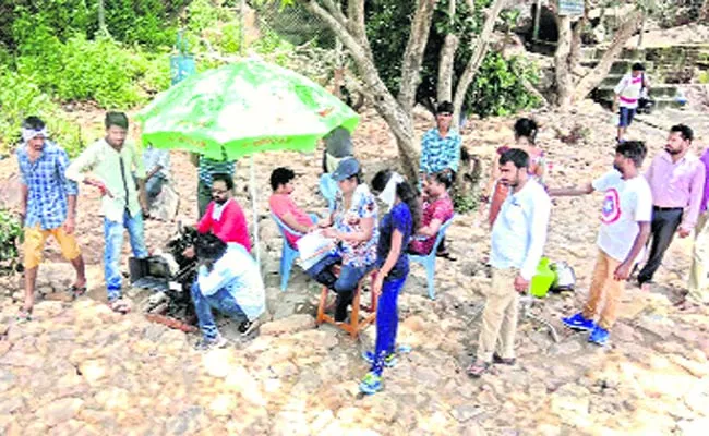 Movie Shootings At Bogatha Water Falls - Sakshi