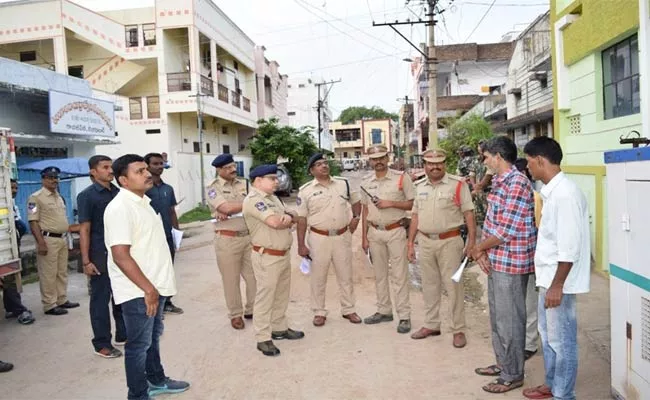 Cordon search for crime control - Sakshi