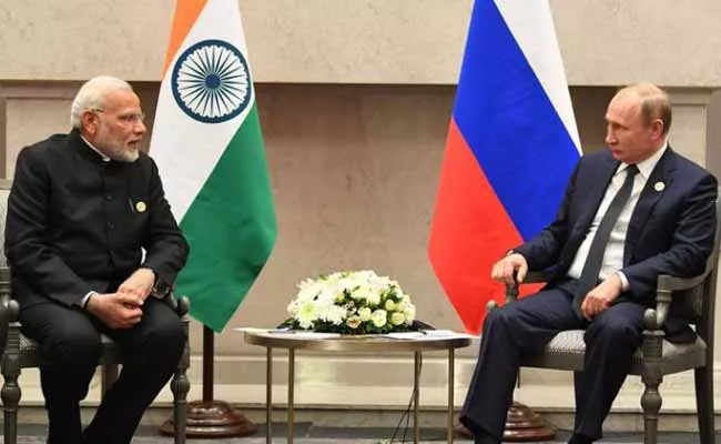 Narendra Modi Discuss With Vladimir Putin At BRICS - Sakshi