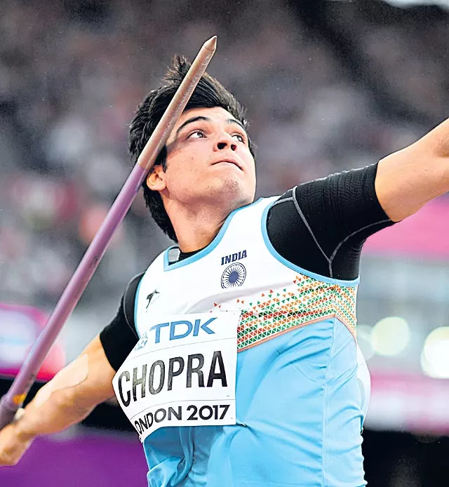 Neeraj Chopra for the Diamond League Final - Sakshi