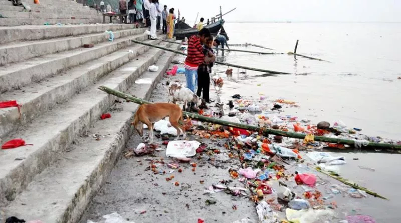 Ganga water between Haridwar and Unnao unfit for drinking, bathing - Sakshi