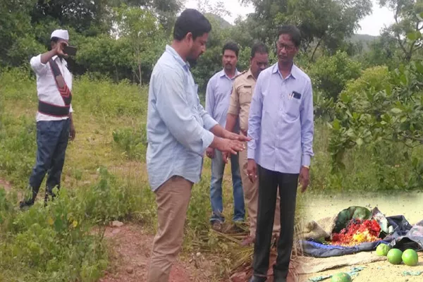 Occult Worshiping In Krishna District  - Sakshi