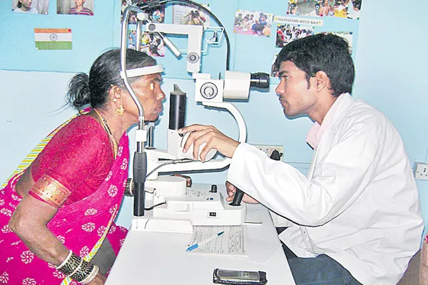 Eye treatments for 3 lakh people - Sakshi