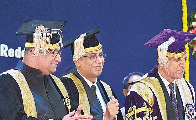 Governor Narasimhan VIsits 16th Convocation Of Nalsar University - Sakshi