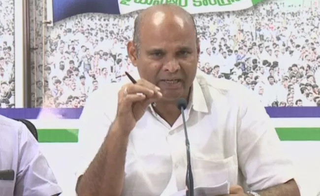 YSRCP Leader Pardhasaradhi Says Chandrababu Should Face BC Students Anger - Sakshi