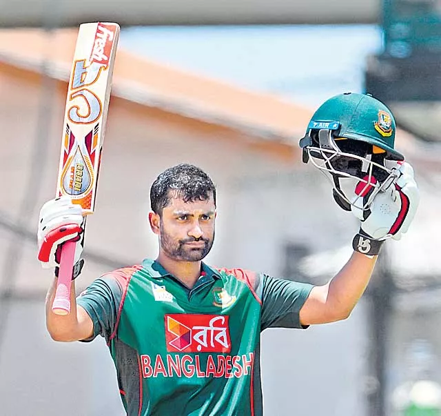 Tamim leads Bangladesh to series triumph against Windies  - Sakshi