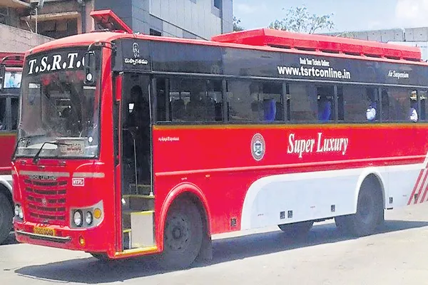 No TVs in super luxury buses - Sakshi