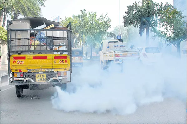 Air Pollution increasing every year in Greater Hyderabad - Sakshi