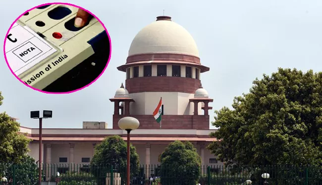 Supreme Court Questions EC On NOTA Option In Rajya Sabha - Sakshi