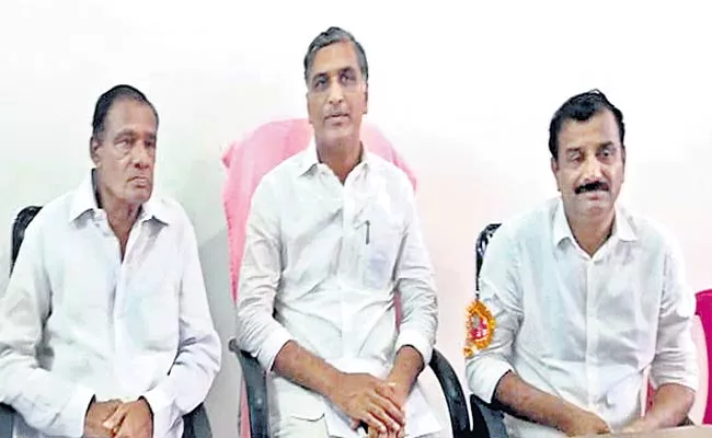 Harish Rao Criticized Congress - Sakshi