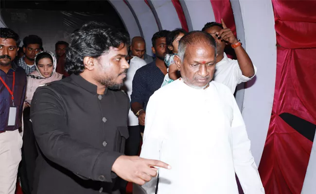 Ilayaraja Attend Hes Son yuvan shankar raja Movie Audio Launch - Sakshi