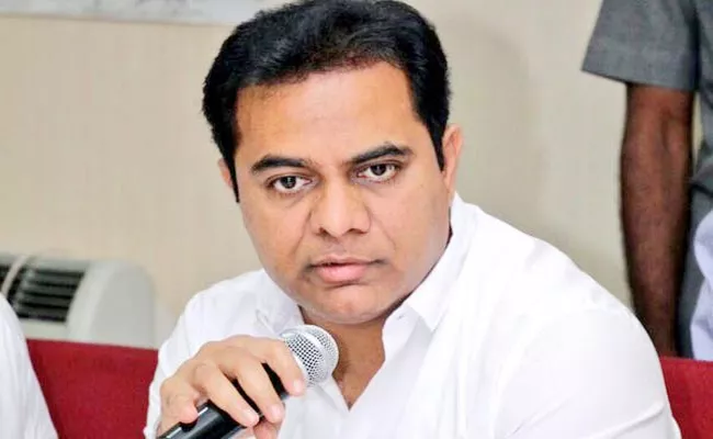 KTR Fire On Officer In Twitter Hyderabad - Sakshi