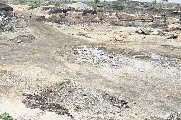 illegal mining in tribal lands - Sakshi