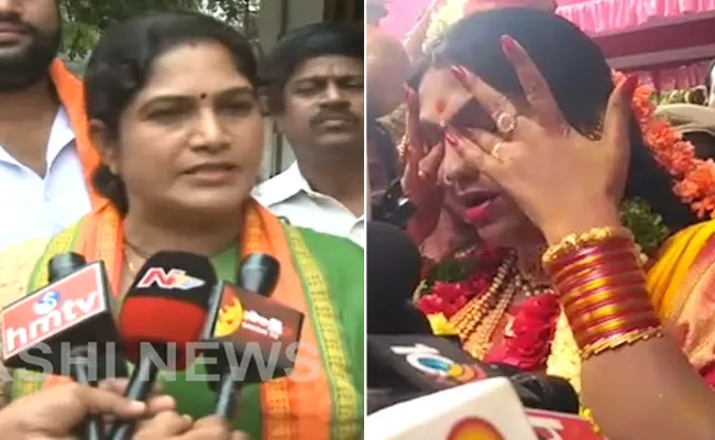 Akula Vijaya Criticised TRS Government And KCR Over Bonalu - Sakshi