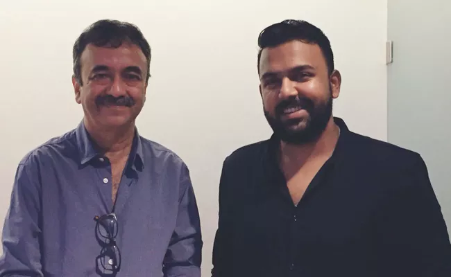 Tharun Bhascker Meets Sanju Director Rajkumar Hirani - Sakshi