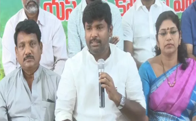 Gudivada Amarnadh Slams TDP MPs And Leaders On Railway Zone - Sakshi