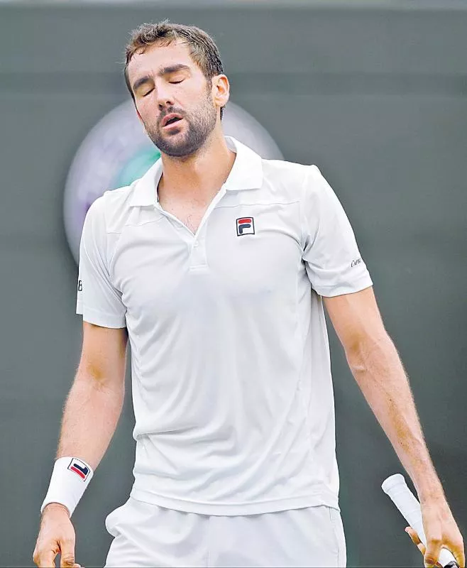 Marin Cilic beaten by Guido Pella in second round - Sakshi