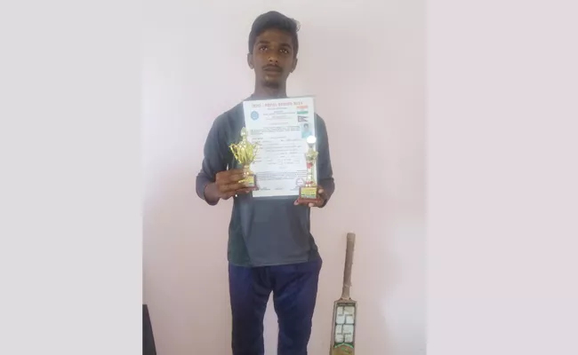 Guntur Boy Select For Under 19 Cricket Team Indo Nepal Tourney - Sakshi