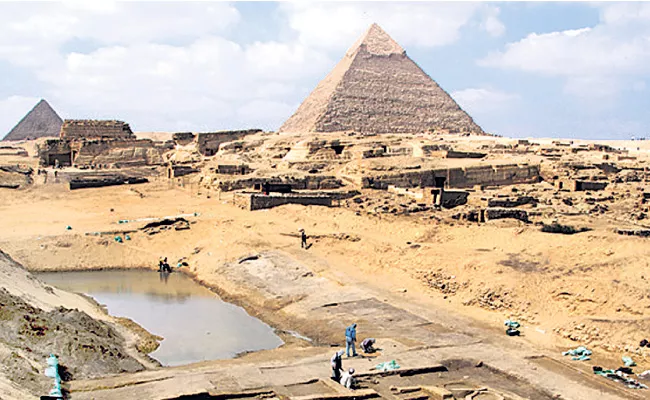 Two 4500 Year Old Homes Discovered Near Giza Pyramids - Sakshi