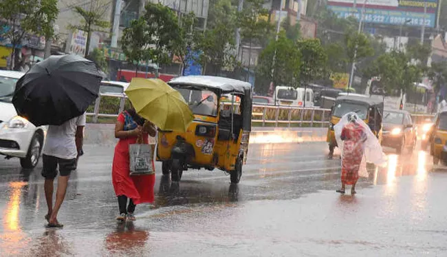 Rain Alert To Coastal Andhra - Sakshi