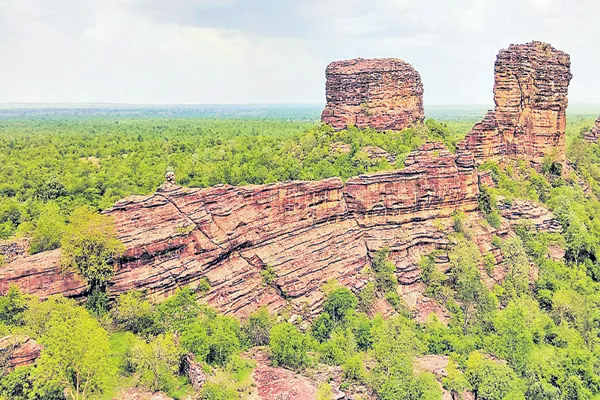 Secret military bases at near the Orugallu Kota - Sakshi